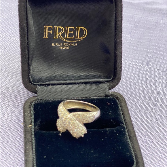 Fred Paris - Designer Diamond Ring - Picture 2 of 4